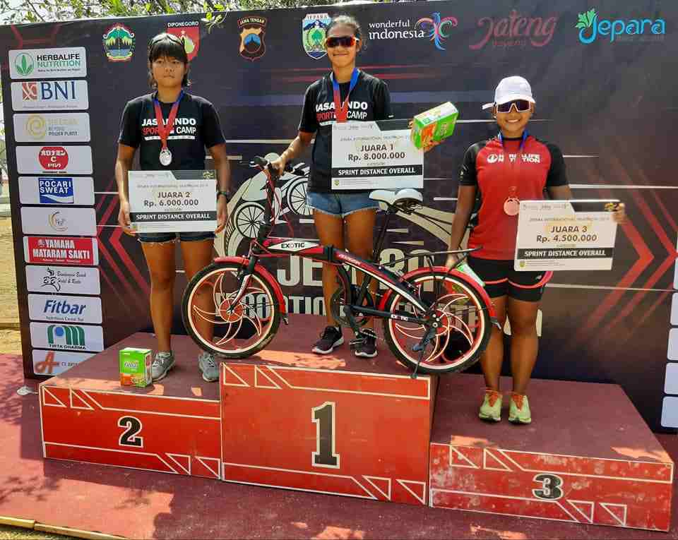 Jepara Triathlon 2019 Diikuti Oleh Ratusan Atlet