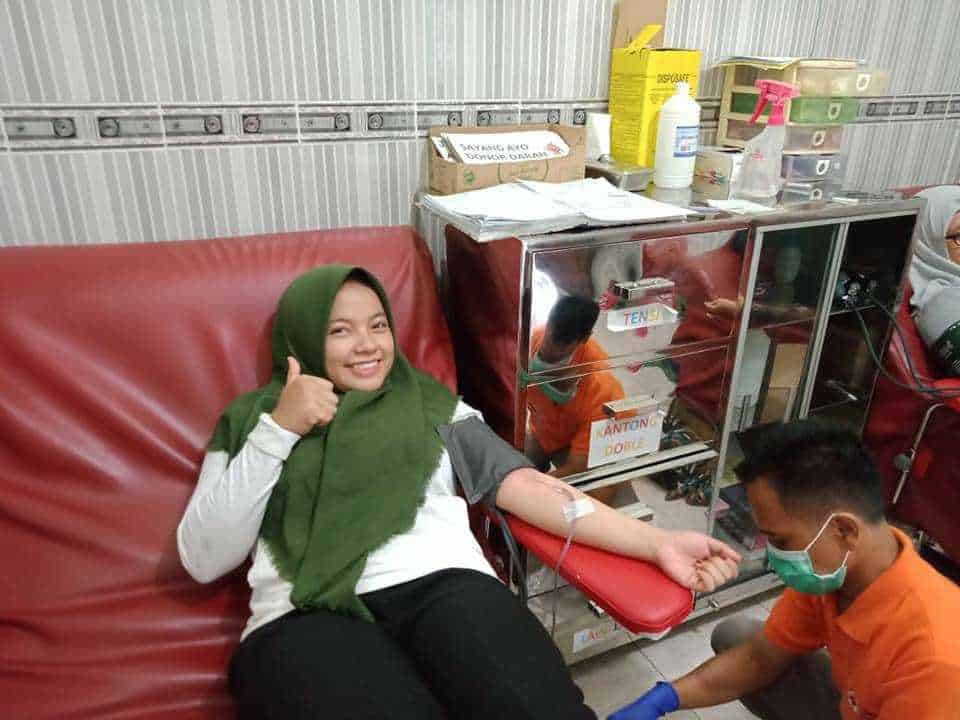 Artis Jepara Ninda Lida 2 Ajak Masyarakat Donor Darah